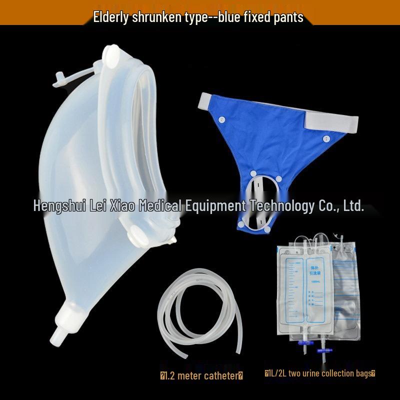 HomeHarmony Lekdichte siliconen urineopvangzak voor mannen en vrouwen - Ideaal voor ouderen, bedlegerigen of verlamde personen.