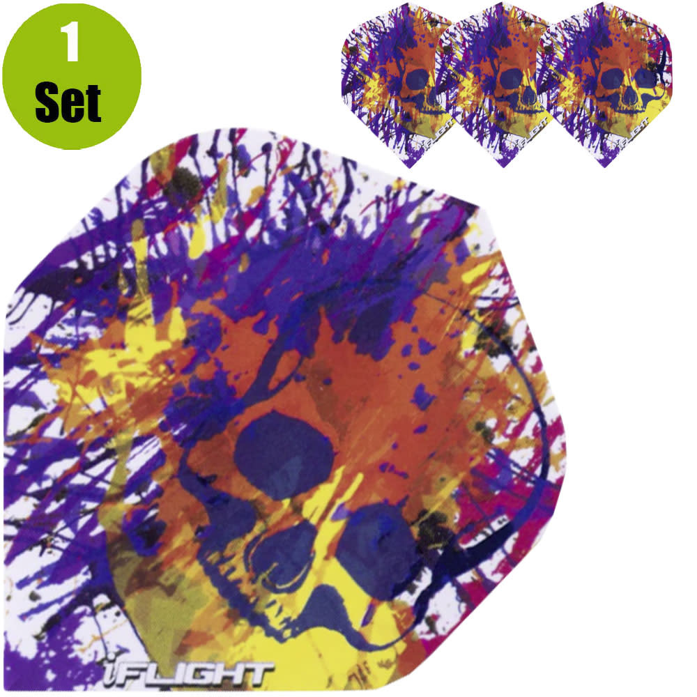 Designa IFlight Dartflights - Grafitti Skull