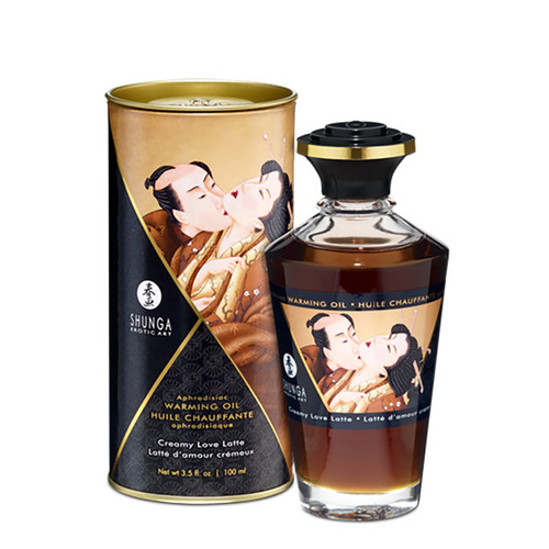 Shunga  Aphrodisiac Verwarmende Olie Romige Latte 100 Ml