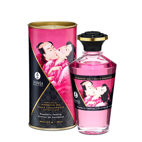 Shunga  Aphrodisiac Verwarmende Olie Framboos 100 Ml