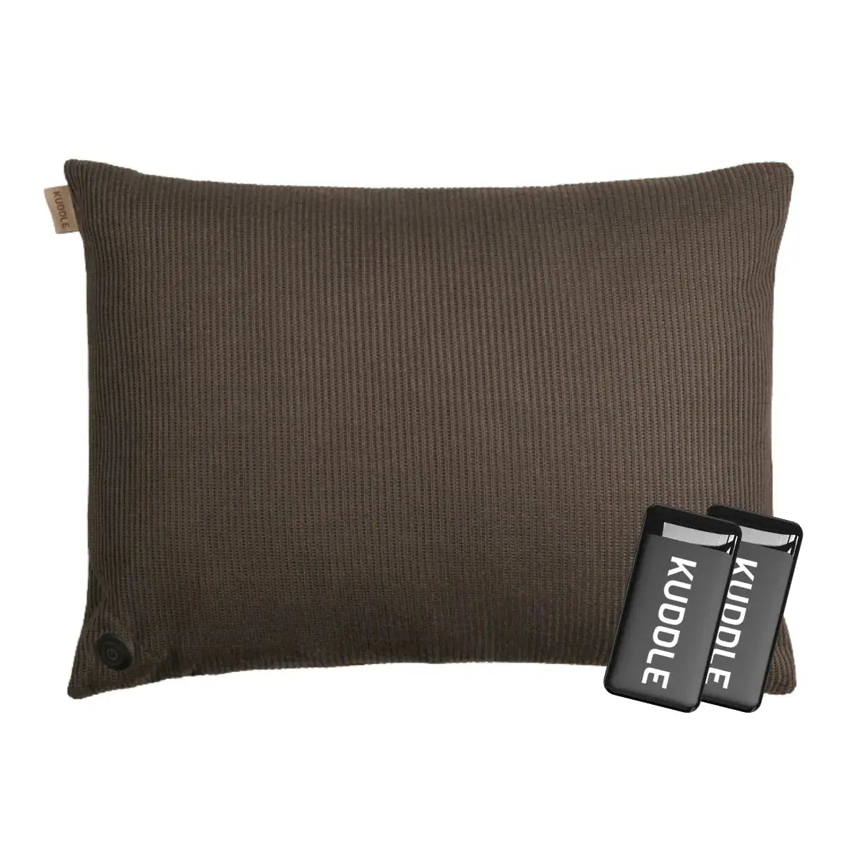 Kuddle Warmtekussen - 45x60cm Mocha Brown - 2 Powerbanks