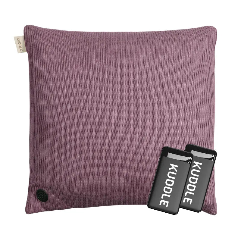 Kuddle Warmtekussen - 45x45cm Old Pink - 2 Powerbanks