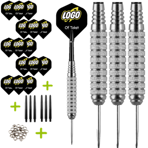 Lena Dartpijlen Set Gepersonaliseerd Silver