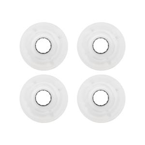 Fishine 78A 60x45mm Hoog Elastisch Skateboard Flash Wiel PU Vulling voor Longboard Cruiser Board(Wit )