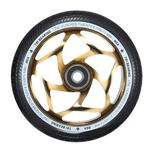 Trustry Skateboardwiel BLUNT TRI BEARING 120mm x 30mm Goud Zwart