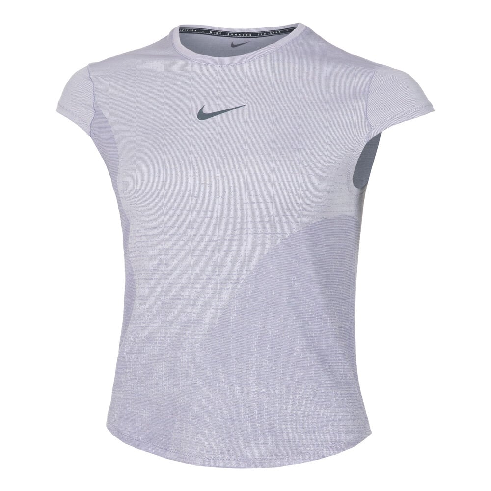 Nike Dri-Fit Run Division Hardloopshirt Dames-Mauve