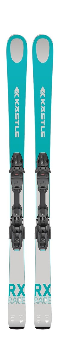 RX Race Ti piste ski's groen/grijs dames, 150 cm