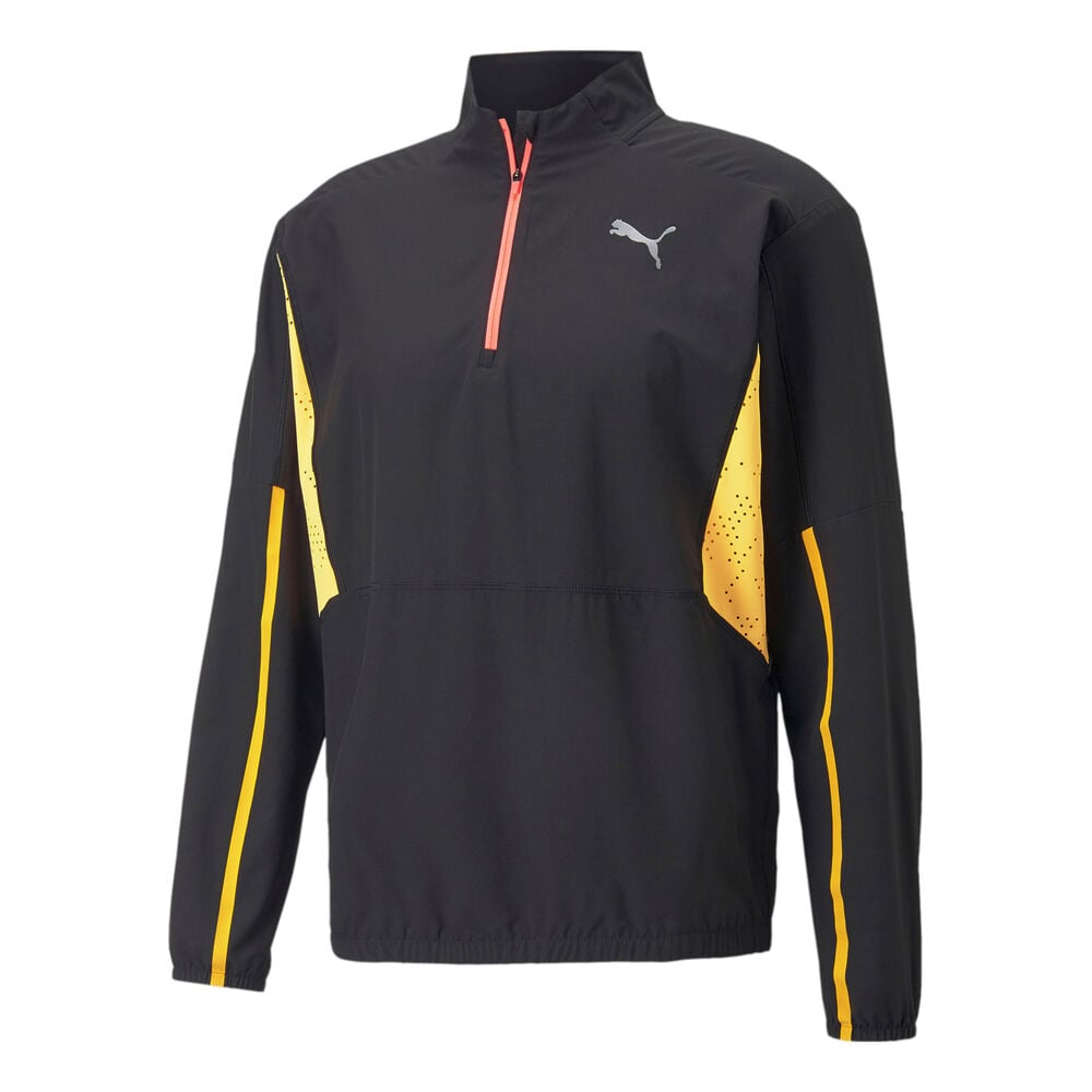 Puma Ultraweave Jacket Hardloopjas Heren-Zwart,Oranje