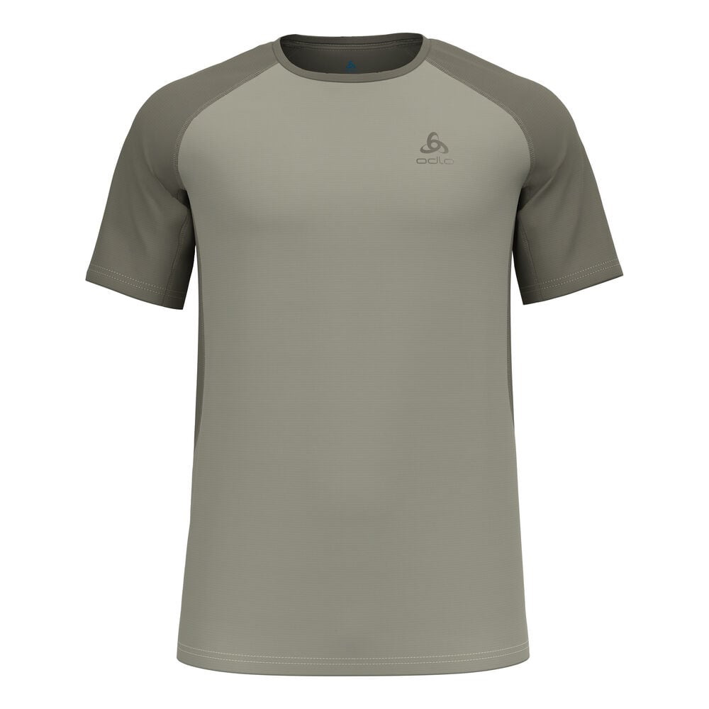 Odlo X-Alp Trail Hardloopshirt Heren-Kaki