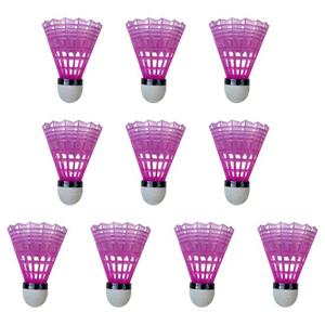 MUQZI Badminton Stabiel Duurzaam Jeugdspelers Nylon veren shuttles Indoor Outdoor Badmintontraining roze