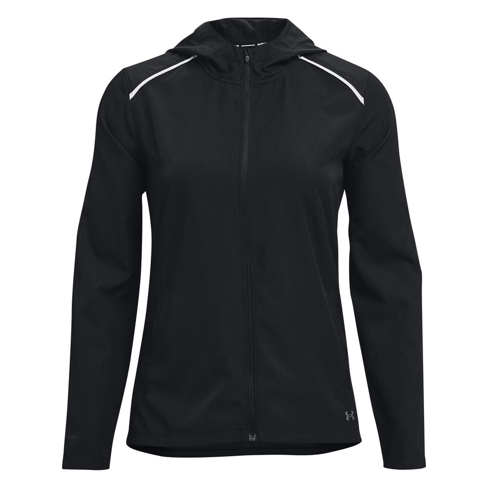 Under Armour Storm Hooded Hardloopjas Dames-Zwart