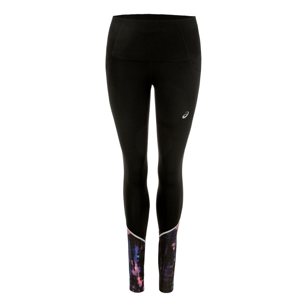 ASICS Road Lite Show Hardlooplegging Dames-Zwart,Veelkleurig