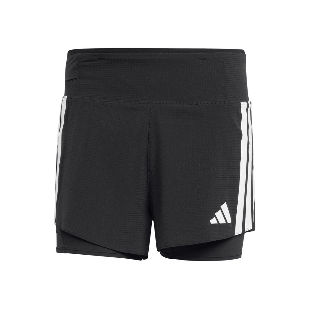 Adidas Adizero 2in1 Hardloopshorts Heren-Zwart,Wit