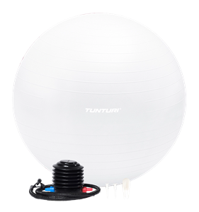 Tunturi Fitnessbal Anti-Burst - 65 cm - Off White