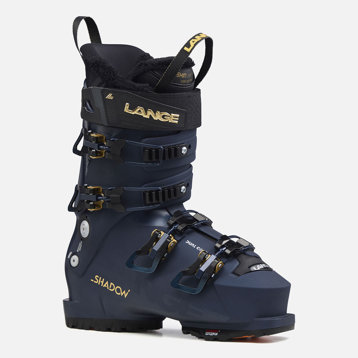 Lange Shadow 95 W MV GW all mountain skischoenen navy/goud dames, 24.5