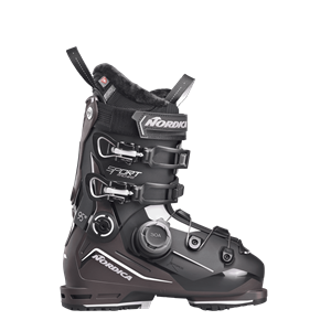 Nordica Sportmachine 3 95w BOA GW HV skischoenen zwart/paars dames, 24.5