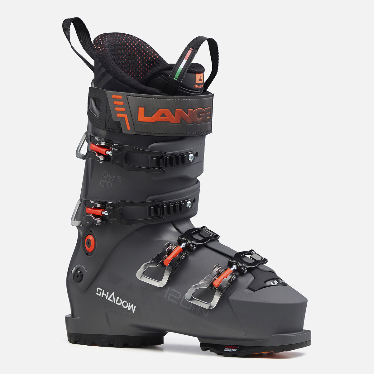 Lange Shadow 120 HV GW all mountain skischoenen grijs/zwart heren, 29.5