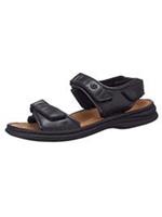 Josef Seibel Sandalen "Rafe", Leder, Klettverschluss, für Herren, schwarz