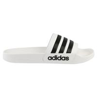 Adidas Badslippers Cloudfoam Adilette Wit Zwart