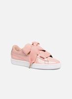 Puma W Basket Heart Sneaker Schuh 363073, peach beige