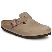Birkenstock Klompen in leer Boston