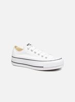 Chuck TaylorAll Star Platform Canvas Low Top White, Black