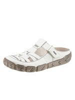 Rieker Clogs zomerschoen, slippers met decoratieve stiksels