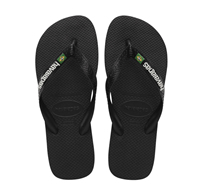 Havaianas Zehentrenner BRASIL LOGO Jungen schwarz 