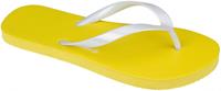 Waimea teenslippers Mambo Beach meisjes geel/wit 