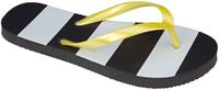 Waimea teenslippers Waikiki Beach meisjes zwart/wit 