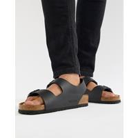 Sandale Birkenstock Milano 034791 weit, schwarz