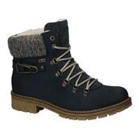 Rieker Veterboot Dames Blauw