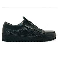 Mephisto Zwarte  Veterschoenen Rainbow