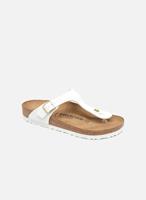 Birkenstock Tieffußbett Pantolette GIZEH BF WHITE, weiß, 35