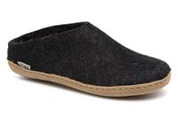Pantoffels Glerups DK Charcoal Lammwollfilz