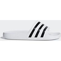 Adidas Adilette Aqua weiss/schwarz Größe 48,5