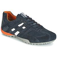 GEOX Uomo Snake Sneakers Low dunkelblau Herren 