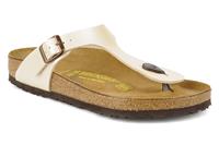 Birkenstock Gizeh regular 943871 pearl white Beige 