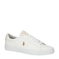 RALPH LAUREN Sneaker, Canvas, Logo-Stickerei, für Herren, weiß