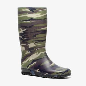 Scapino Dunlop regenlaars met camouflageprint groen