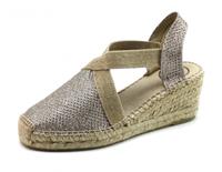 Stoute-schoenen.nl Toni Pons espadrille Goud TON61