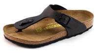 Stoute-schoenen.nl Birkenstock kinderslippers Gizeh online Zwart BIR02