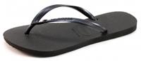 Stoute-schoenen.nl Havaianas slippers Slim Crystal Glamour Zwart HAV20