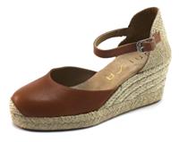 Stoute-schoenen.nl Unisa espadrilles Caceres Bruin UNI30