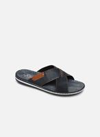Rieker Slippers zomerschoen, slippers, badschoen, met contraststiksels