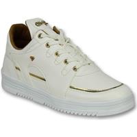 Cash Money Hoge Sneakers Online - Mannen Sneaker Luxury White - CMS71 - Wit