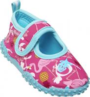 playshoes waterschoenen Flamingo meisjes turquoise/roze