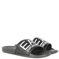 EA7 Emporio Armani Slippers Heren Zwart - 