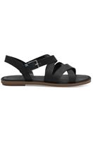 Toms Sicily damessandalen, zwart