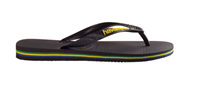 Havaianas Brasil Logo 4110850.1069.M19 Zwart-41/42 maat 41/42